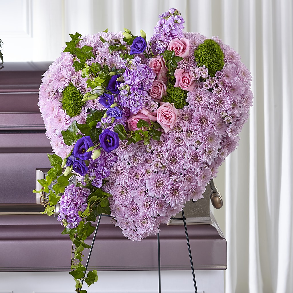 Treasured Love Standing Heart –  Joyce Florist Of Dallas Inc, Dallas TX