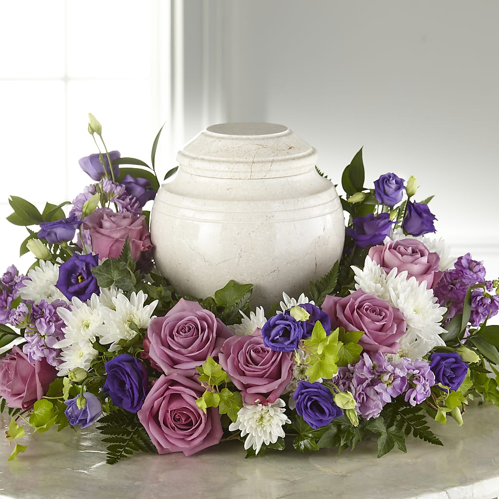Blooming Sympathy Cremation Adornment –  Joyce Florist Of Dallas Inc, Dallas TX