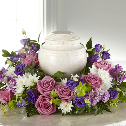 Blooming Sympathy Cremation Adornment –  Joyce Florist Of Dallas Inc, Dallas TX