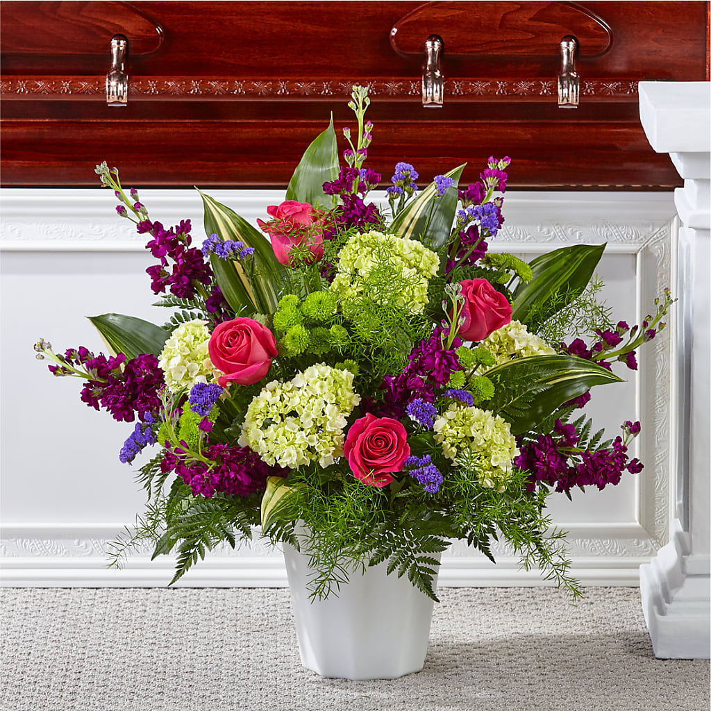 Beautiful Horizons Floor Basket –  Joyce Florist Of Dallas Inc, Dallas TX