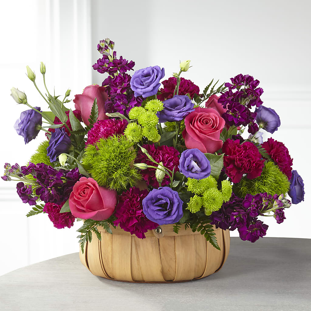 Serene Sanctuary Basket –  Joyce Florist Of Dallas Inc, Dallas TX