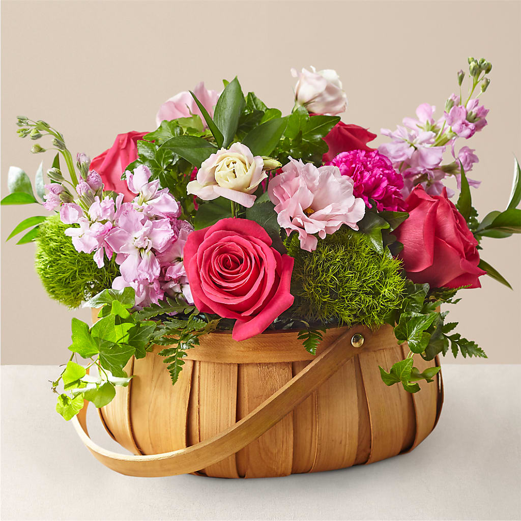 Radiance in Bloom Basket –  Joyce Florist Of Dallas Inc, Dallas TX