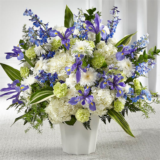 Soft Serenity Floor Basket –  Joyce Florist Of Dallas Inc, Dallas TX