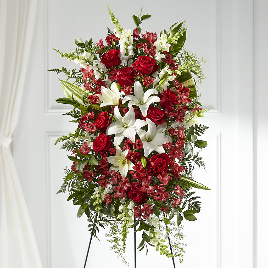 Everlasting Memory Standing Spray –  Joyce Florist Of Dallas Inc, Dallas TX