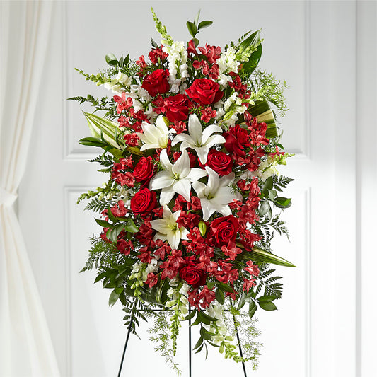 Everlasting Memory Standing Spray –  Joyce Florist Of Dallas Inc, Dallas TX