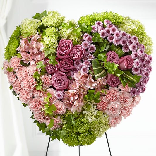 Heartwarming Standing Heart –  Joyce Florist Of Dallas Inc, Dallas TX