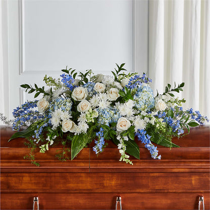 Timeless Essence Casket Spray –  Joyce Florist Of Dallas Inc, Dallas TX