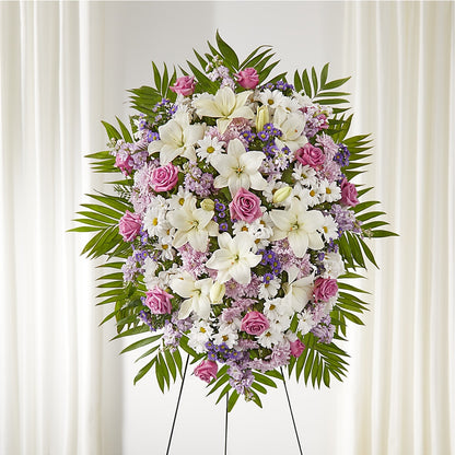 Surrounded by Love Standing Spray –  Joyce Florist Of Dallas Inc, Dallas TX