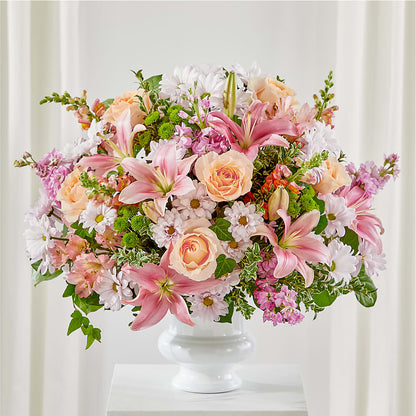 Heartfelt Gesture Urn Arrangement –  Joyce Florist Of Dallas Inc, Dallas TX