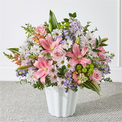 Abundant Compassion Floor Basket –  Joyce Florist Of Dallas Inc, Dallas TX