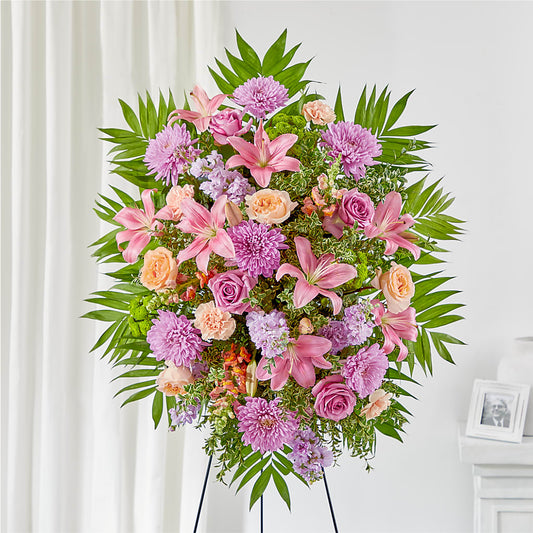 Love & Light Standing Spray –  Joyce Florist Of Dallas Inc, Dallas TX