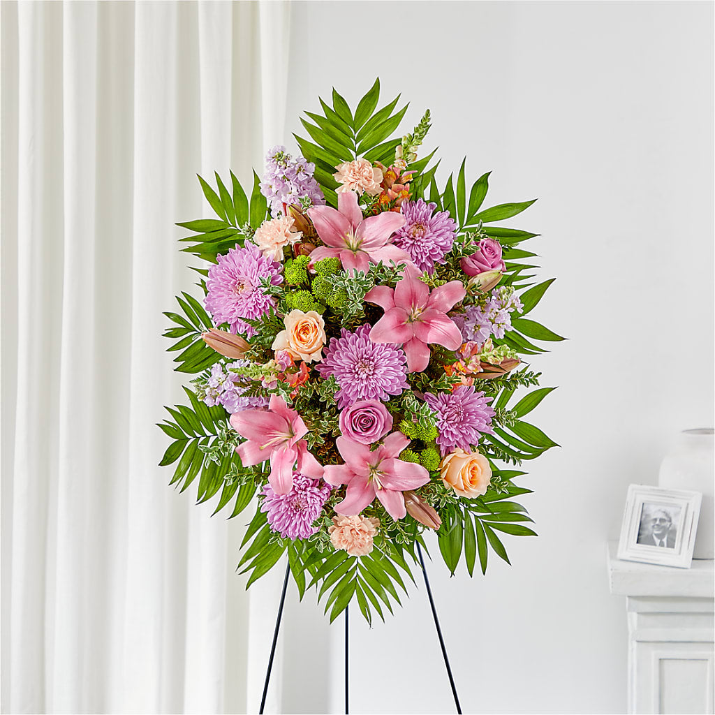 Love & Light Standing Spray –  Joyce Florist Of Dallas Inc, Dallas TX