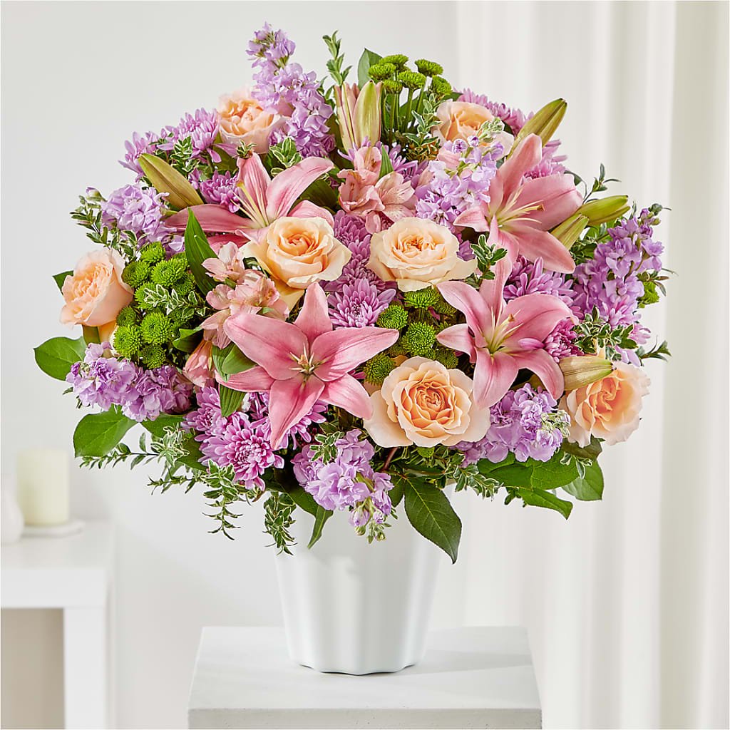 Supportive Embrace Tabletop Basket –  Joyce Florist Of Dallas Inc, Dallas TX