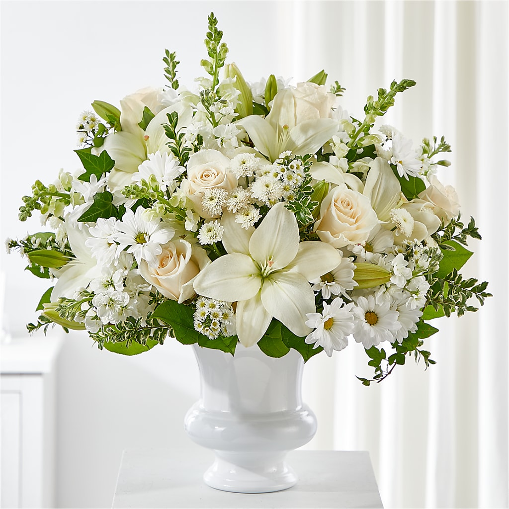 Uplifting Urn Arrangement –  Joyce Florist Of Dallas Inc, Dallas TX