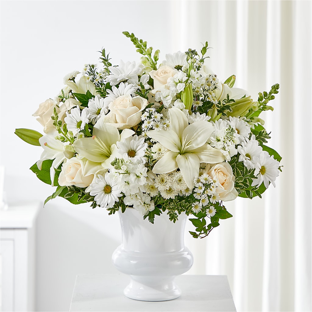 Uplifting Urn Arrangement –  Joyce Florist Of Dallas Inc, Dallas TX