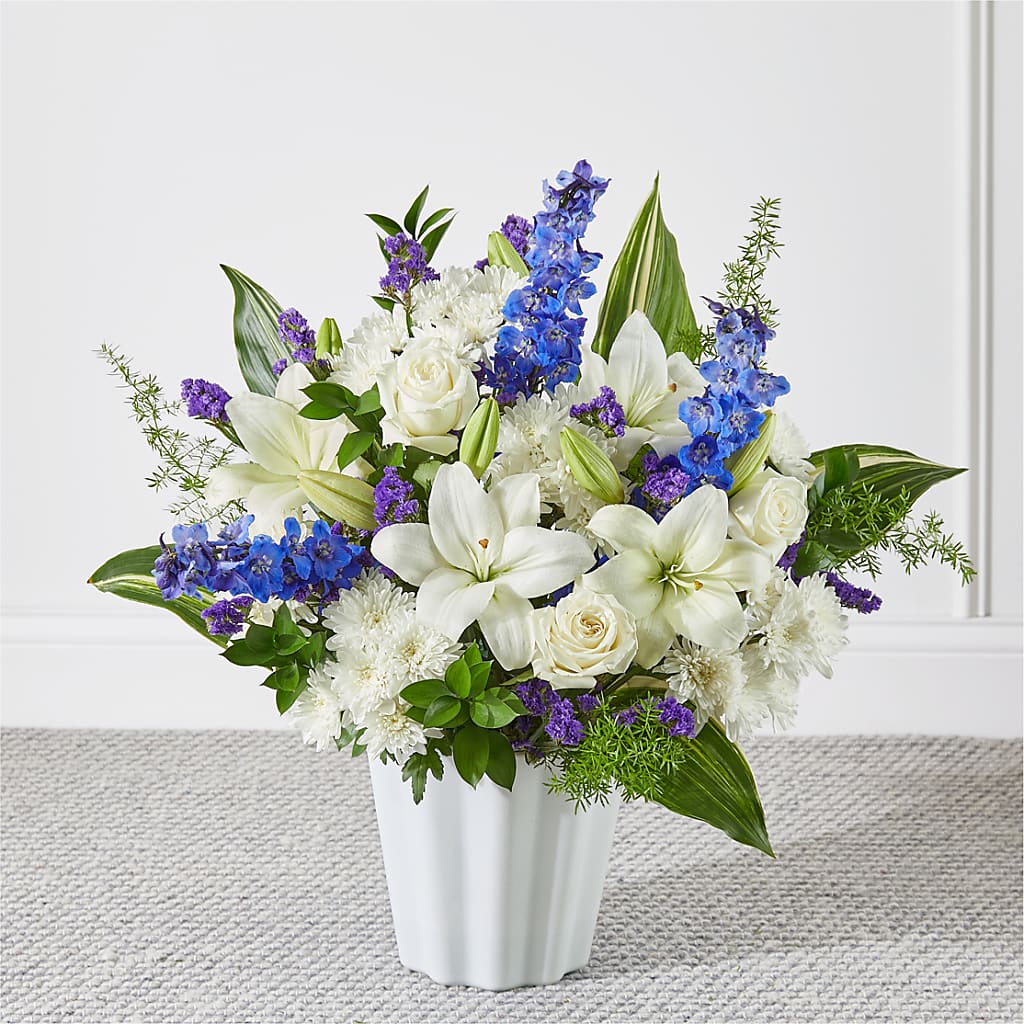 Take Comfort Floor Basket –  Joyce Florist Of Dallas Inc, Dallas TX