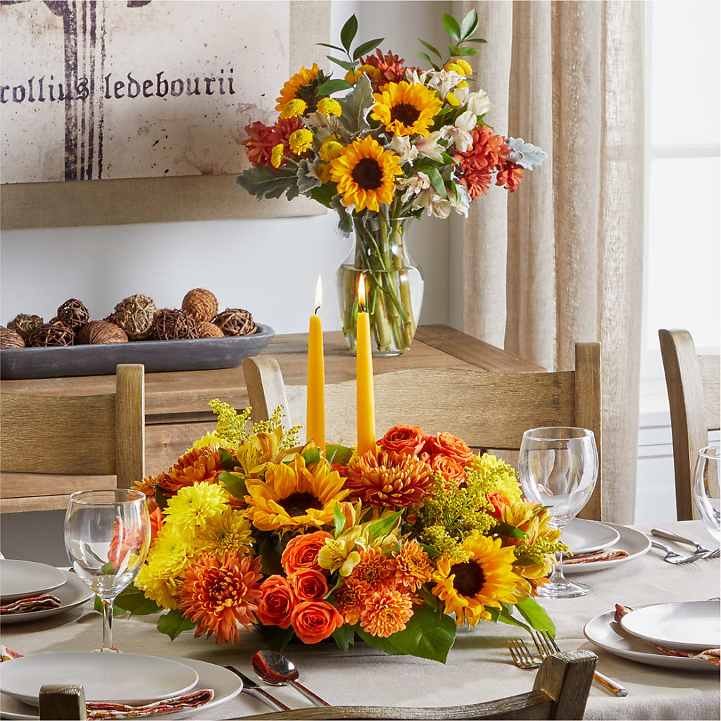 Golden Gathering Bundle –  Joyce Florist Of Dallas Inc, Dallas TX