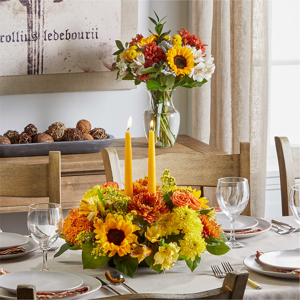 Golden Gathering Bundle –  Joyce Florist Of Dallas Inc, Dallas TX