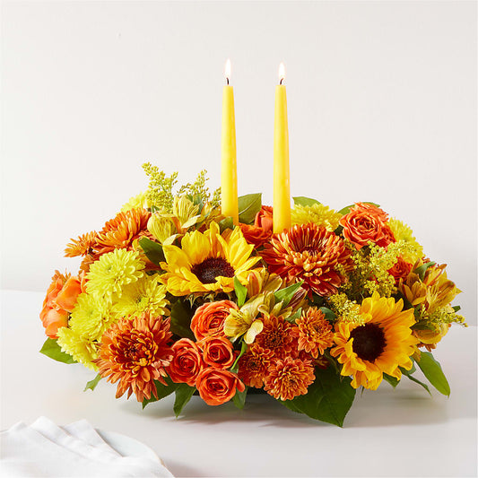 Autumn Harmony Centerpiece –  Joyce Florist Of Dallas Inc, Dallas TX