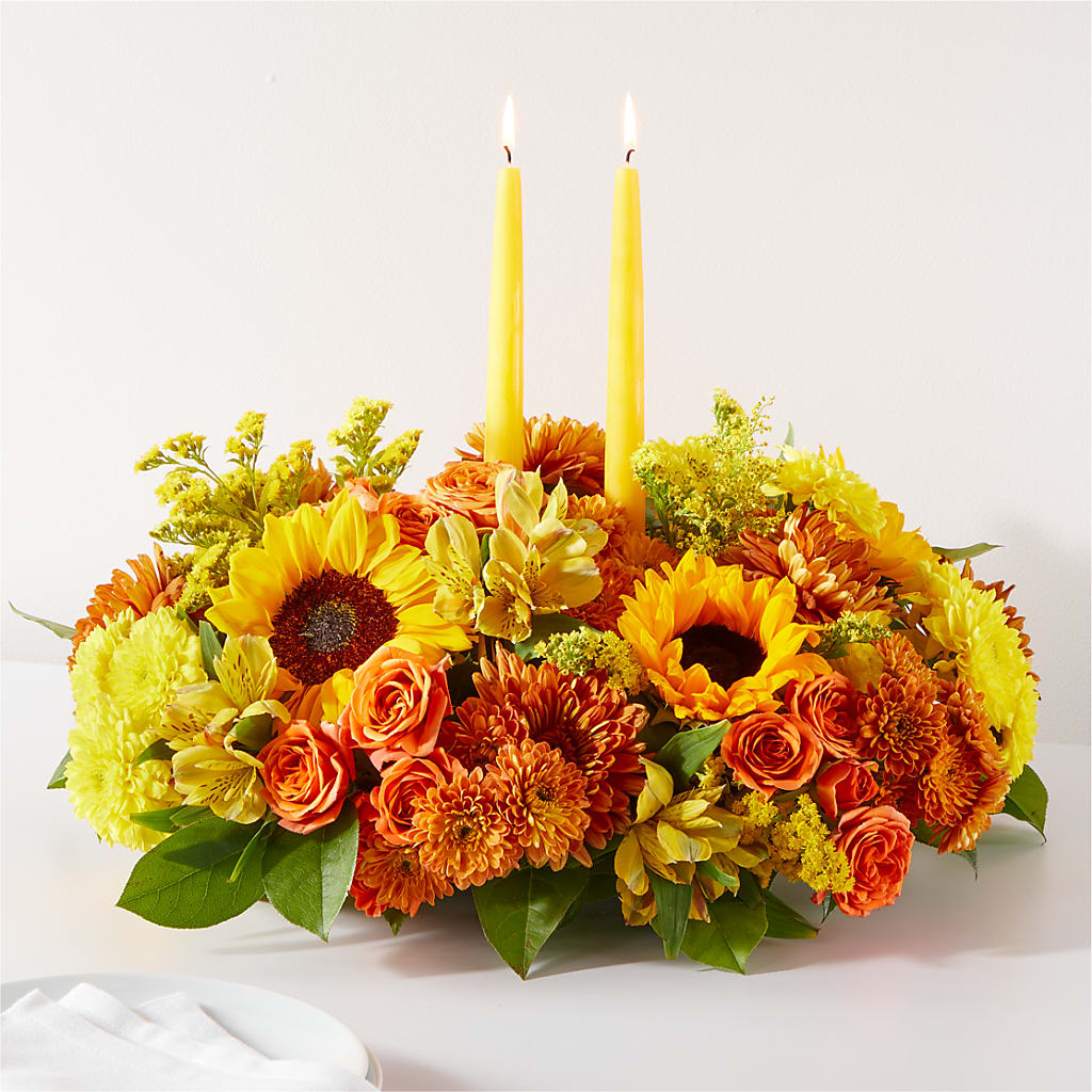 Autumn Harmony Centerpiece –  Joyce Florist Of Dallas Inc, Dallas TX