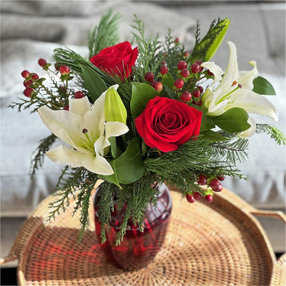 Evergreen Delight Bouquet –  Joyce Florist Of Dallas Inc, Dallas TX