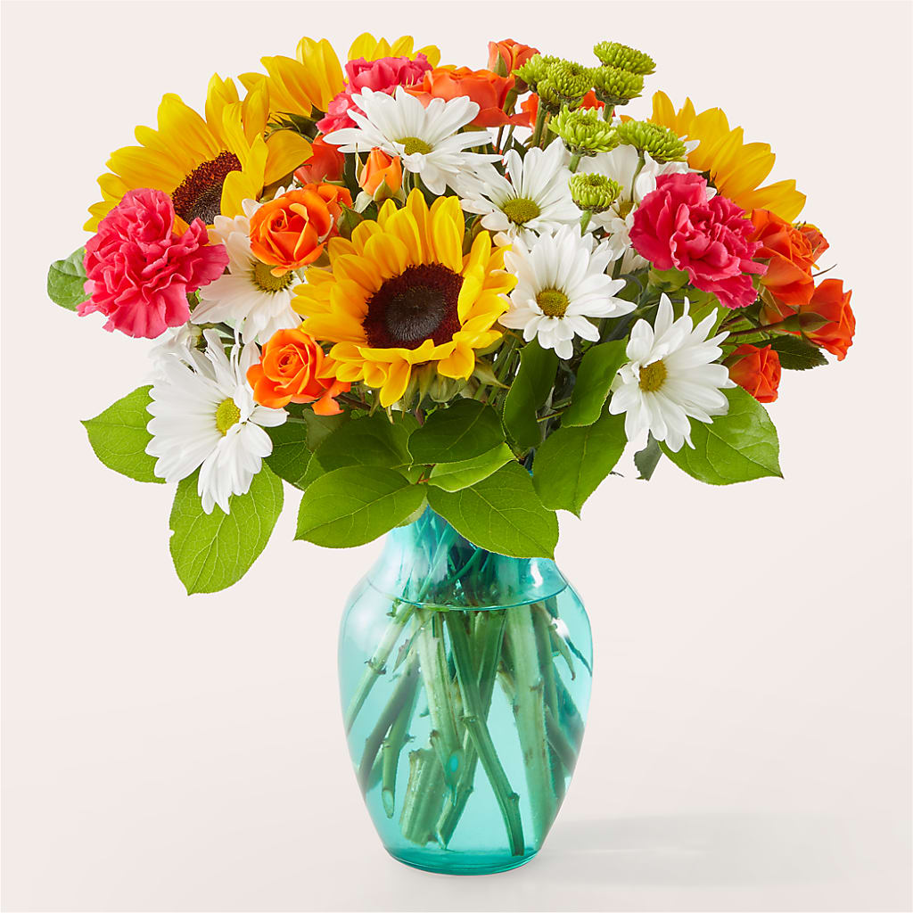 Sun-drenched Blooms Bouquet –  Joyce Florist Of Dallas Inc, Dallas TX