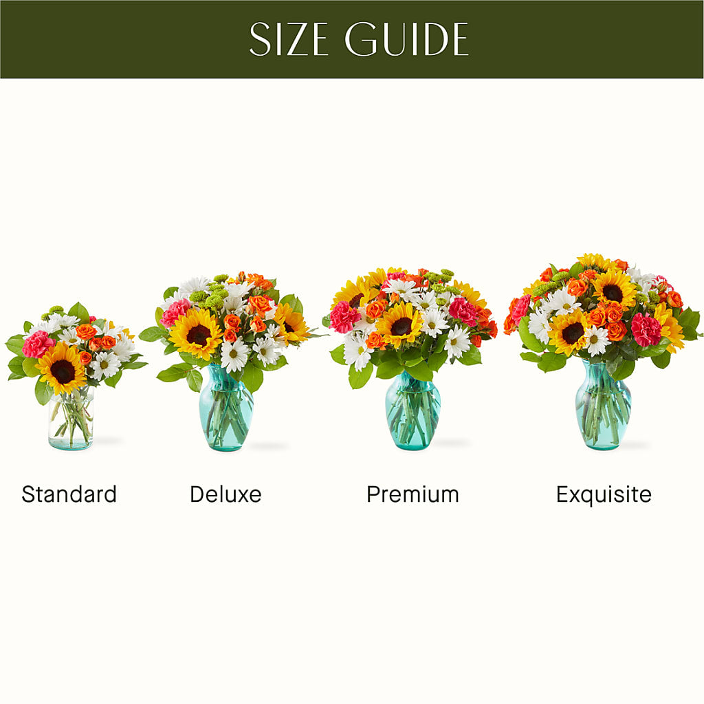 Sun-drenched Blooms Bouquet –  Joyce Florist Of Dallas Inc, Dallas TX