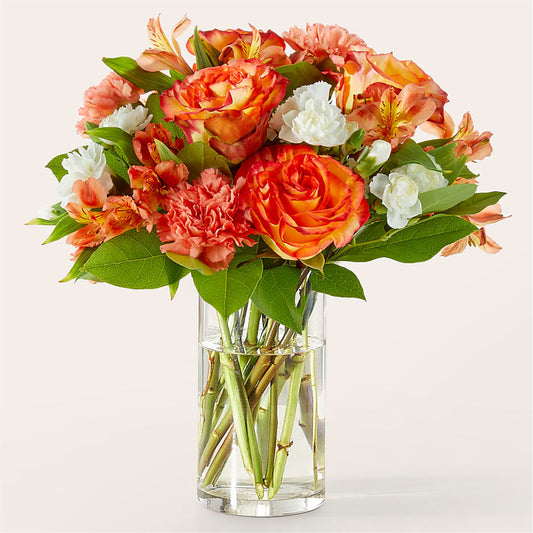 Apricot Glow Bouquet –  Joyce Florist Of Dallas Inc, Dallas TX