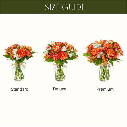 Apricot Glow Bouquet –  Joyce Florist Of Dallas Inc, Dallas TX