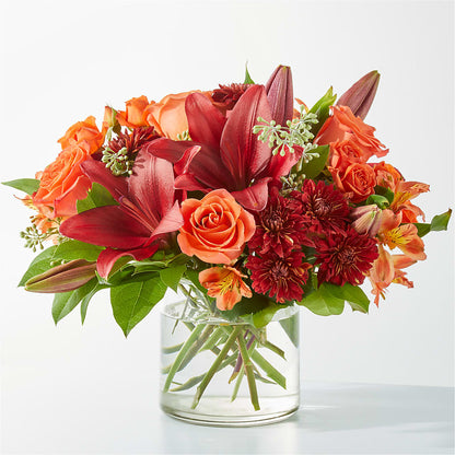 Crimson Leaves Bouquet –  Joyce Florist Of Dallas Inc, Dallas TX