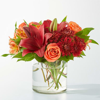 Crimson Leaves Bouquet –  Joyce Florist Of Dallas Inc, Dallas TX