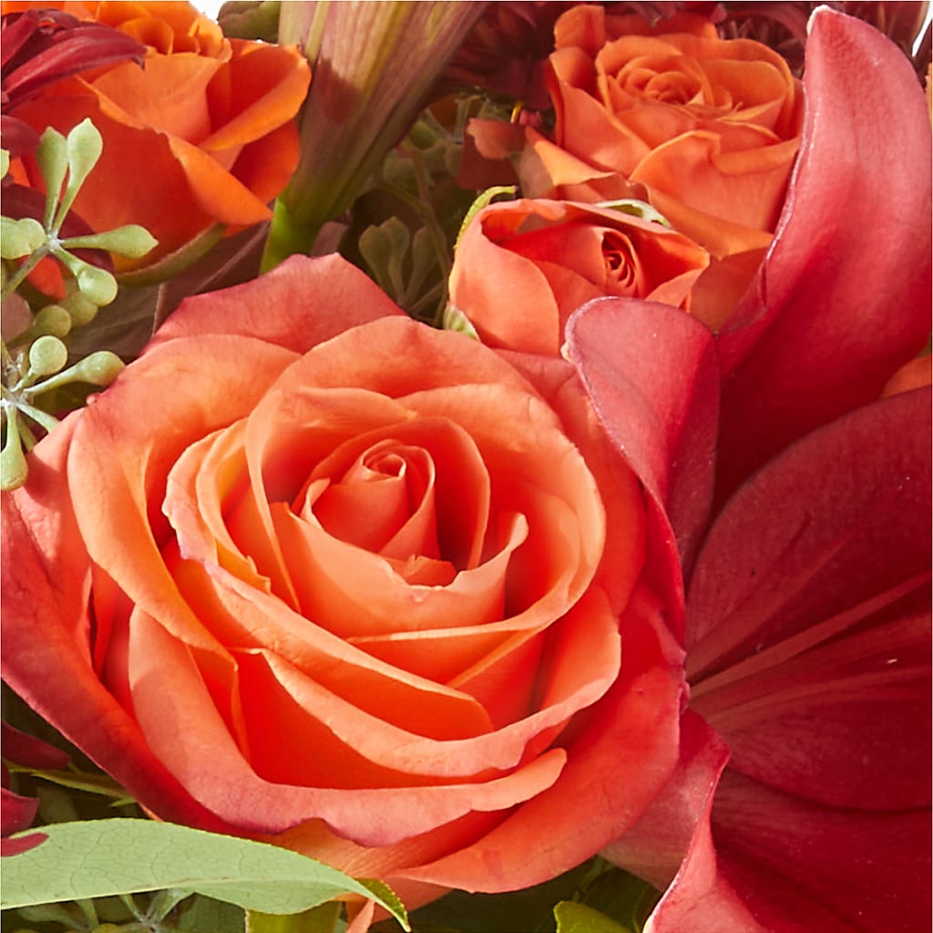 Crimson Leaves Bouquet –  Joyce Florist Of Dallas Inc, Dallas TX