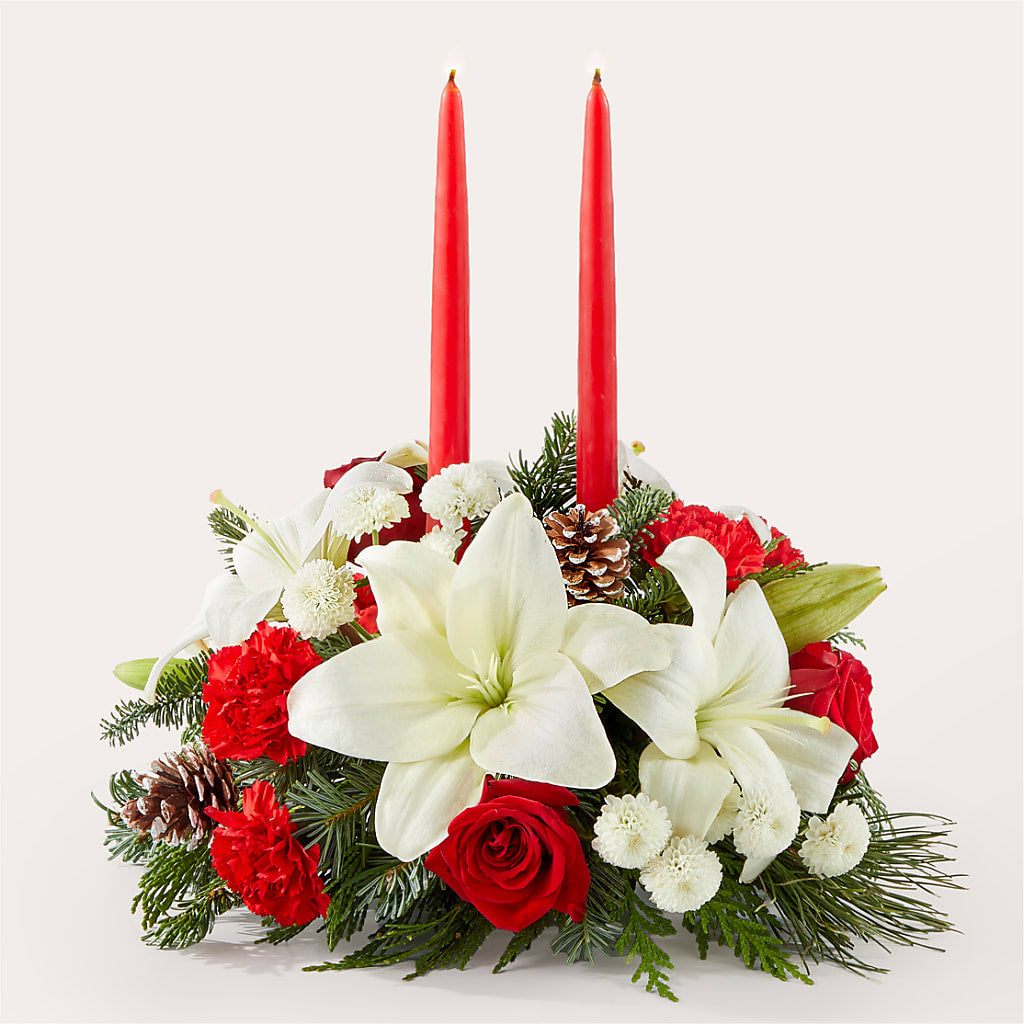 Seasonal Festivities Centerpiece –  Joyce Florist Of Dallas Inc, Dallas TX