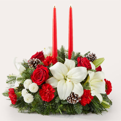 Seasonal Festivities Centerpiece –  Joyce Florist Of Dallas Inc, Dallas TX
