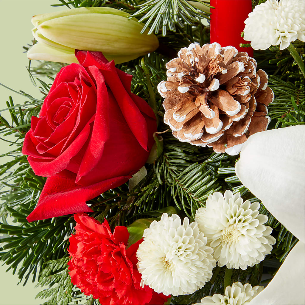 Seasonal Festivities Centerpiece –  Joyce Florist Of Dallas Inc, Dallas TX