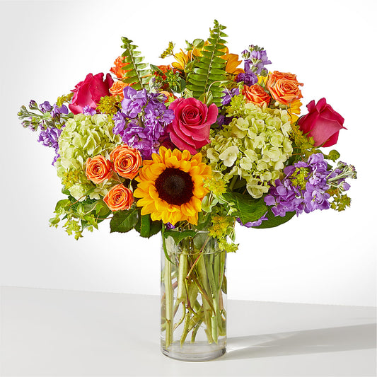 Vibrant Greetings Bouquet –  Joyce Florist Of Dallas Inc, Dallas TX