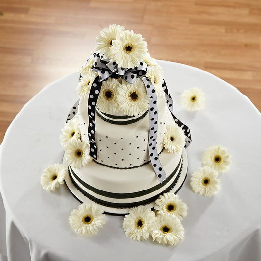Simple Sophistication Cake Décor –  Joyce Florist Of Dallas Inc, Dallas TX