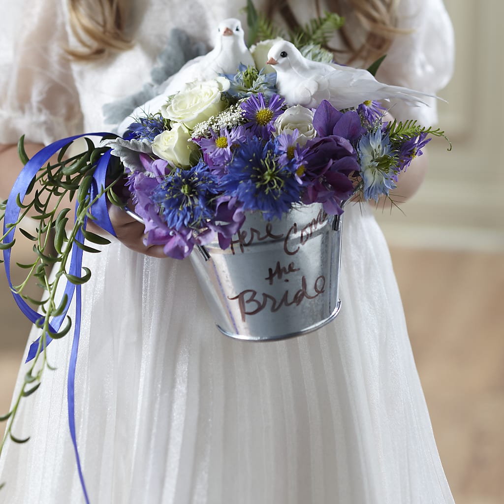 Enchantment Flower Girl Arrangement –  Joyce Florist Of Dallas Inc, Dallas TX