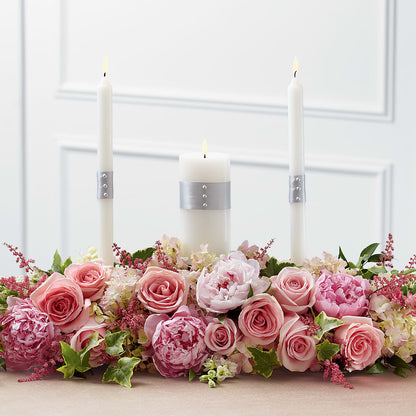 Worldwide Romance Unity Candle Arrangement –  Joyce Florist Of Dallas Inc, Dallas TX
