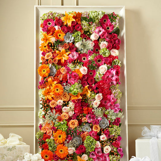 Fresh Picked Floral Wall –  Joyce Florist Of Dallas Inc, Dallas TX