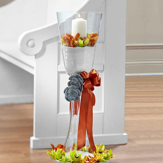 Matrimony Pew Decor –  Joyce Florist Of Dallas Inc, Dallas TX